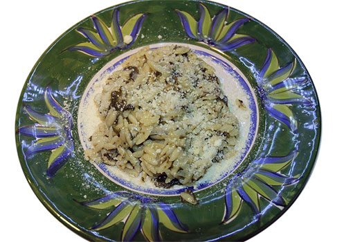 Serve sprinkled with parmesan.